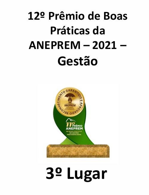 12º Prêmio de Boas Práticas da ANEPREM – Gestão (2021) – 3º Lugar
