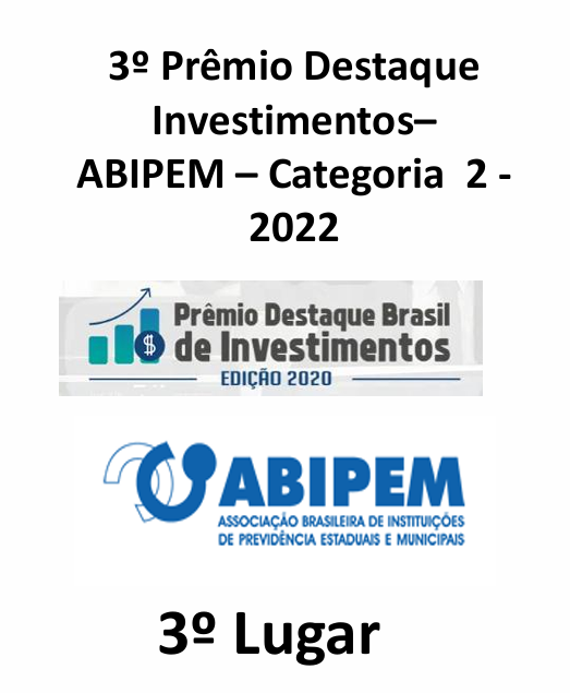 3º Prêmio Destaque Investimentos – ABIPEM (2022) – 3º Lugar