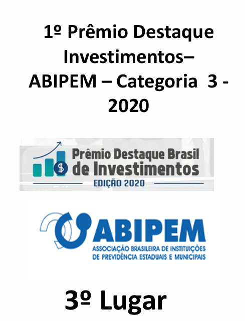 1º Prêmio Destaque Investimentos – ABIPEM (2020) – 3º Lugar
